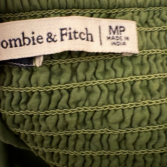 Abercrombie & Fitch Strapless Green Dress - Picture 3 of 3